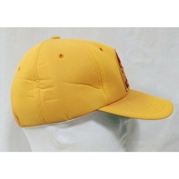 Farm Commerce Services Hat Vintage Trucker Hat w/ Yellow Embroidered Patch Cap - Picture 5 of 8